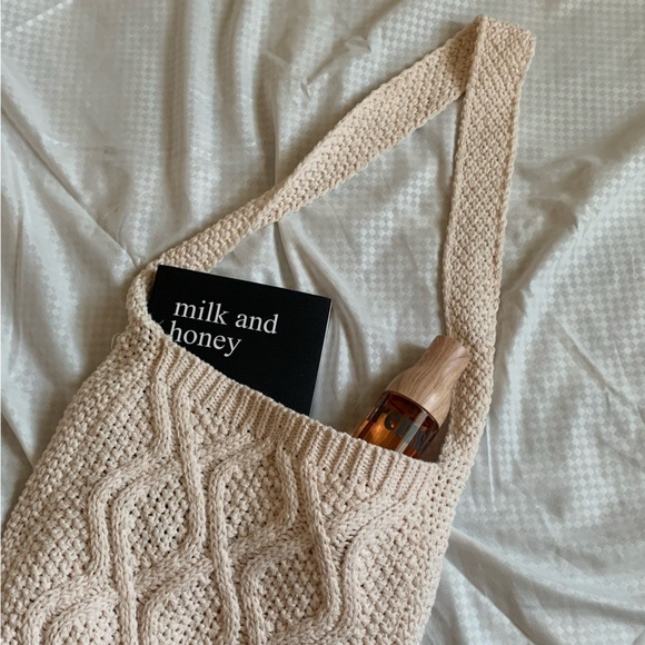 Handbags - ୨୧ ･ﾟ✧ Crotchet Shoulder Bag